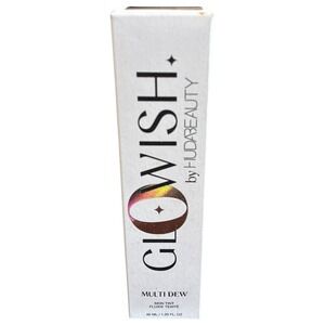 GloWish by Huda Beauty MultiDew Skin Tint 12 Rich‎ 40ml 1.35oz Dewy